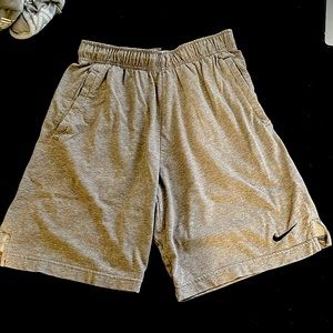 Adult S, Nike Dri-Fit long dark gray shorts